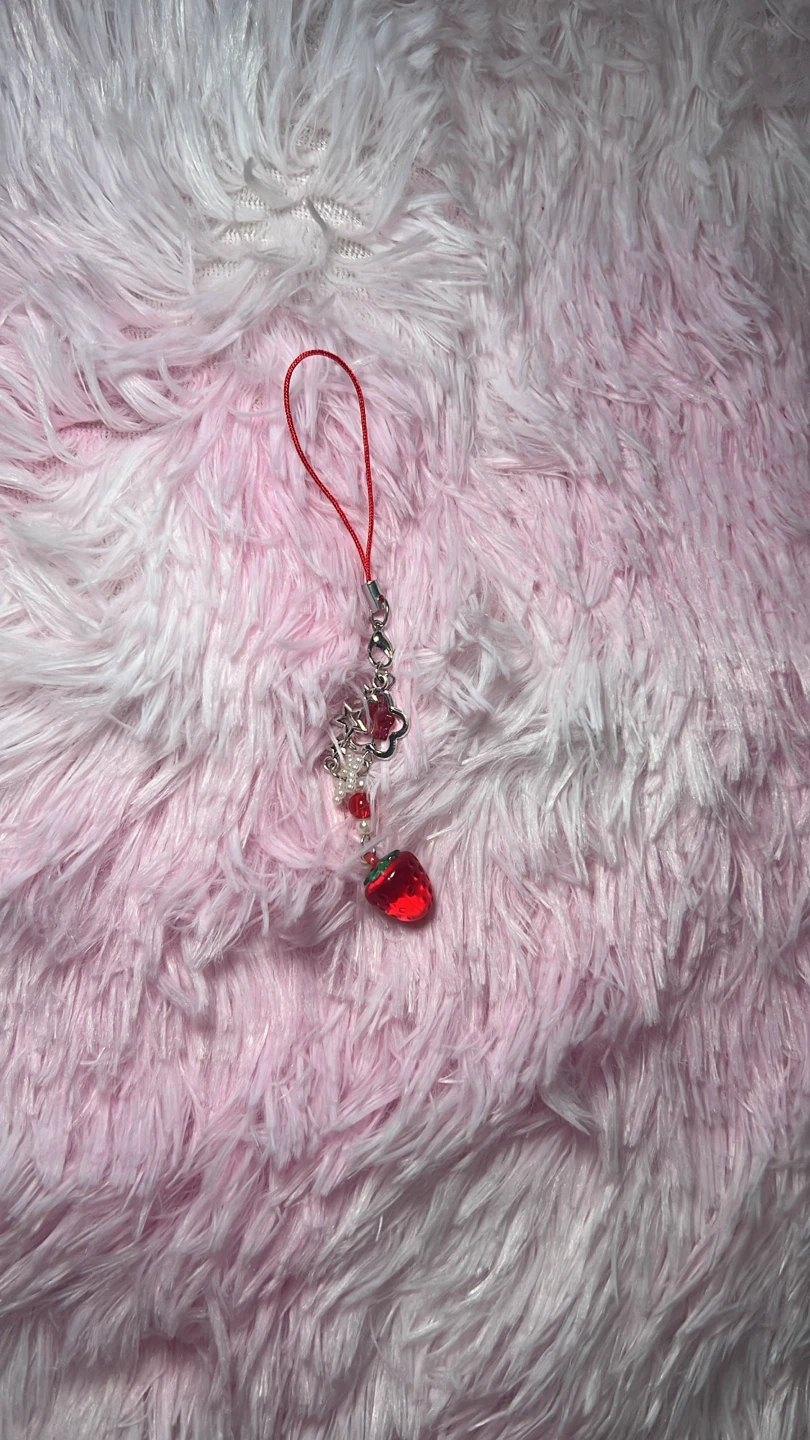 Hello Kitty Strawberry iPhone Case with Charm - photo 3