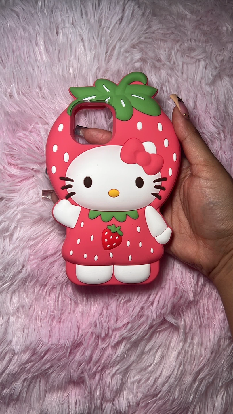 Hello Kitty Strawberry iPhone Case with Charm - photo 5