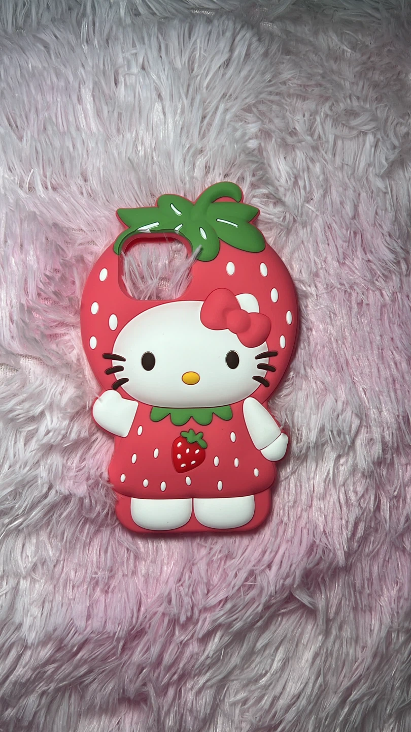 Hello Kitty Strawberry iPhone Case with Charm - photo 2