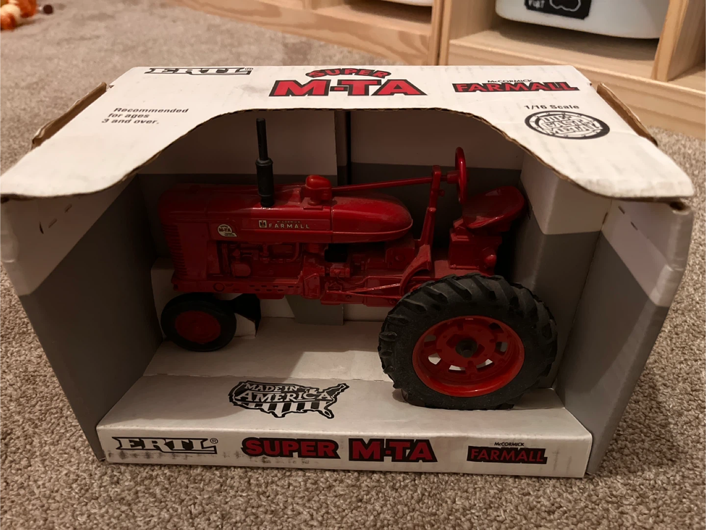 McCormick Farmall Super M-TA Die-Cast Replica - ERTL