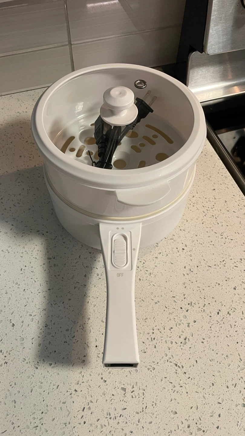 Eachoo Electric Hot Pot with Steamer - photo 3
