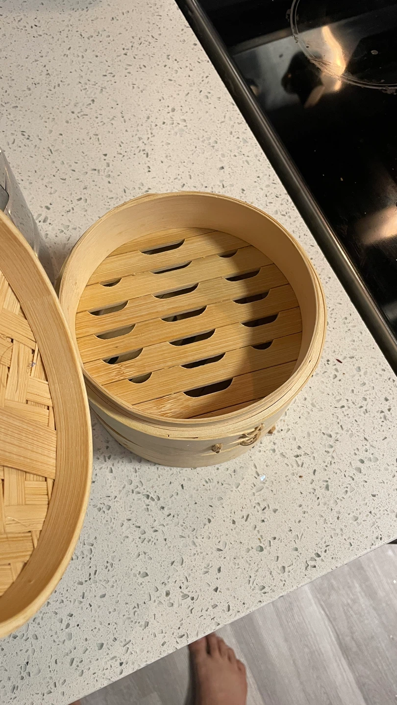 Stainless Steel Food Carrier & Bamboo Steamer - photo 2