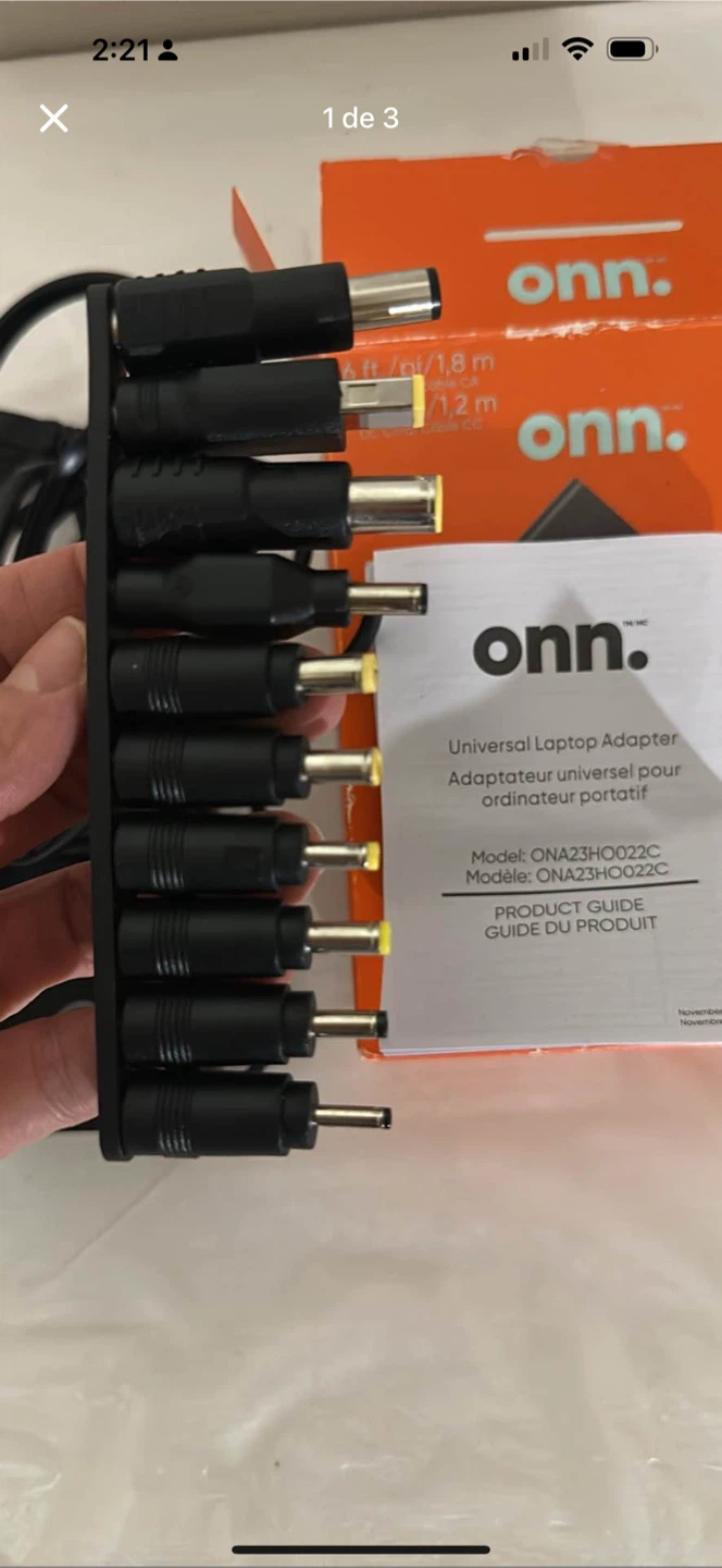 onn. Universal Laptop Adapter - photo 5