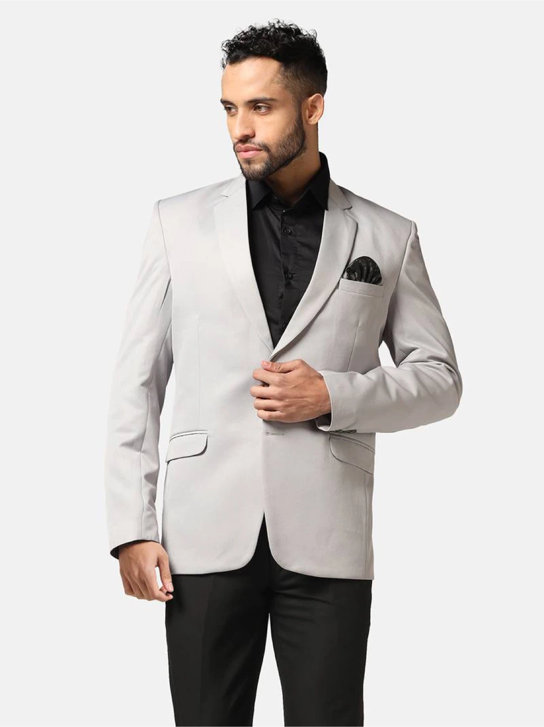 Men's Light Grey Blazer