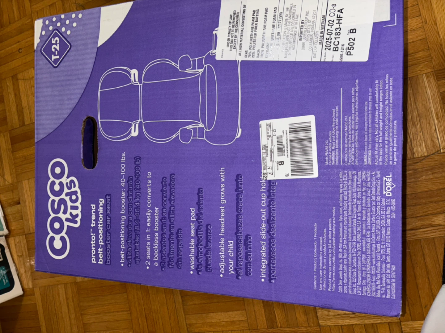 Cosco Kids Pronto! Trend Booster Car Seat - photo 3