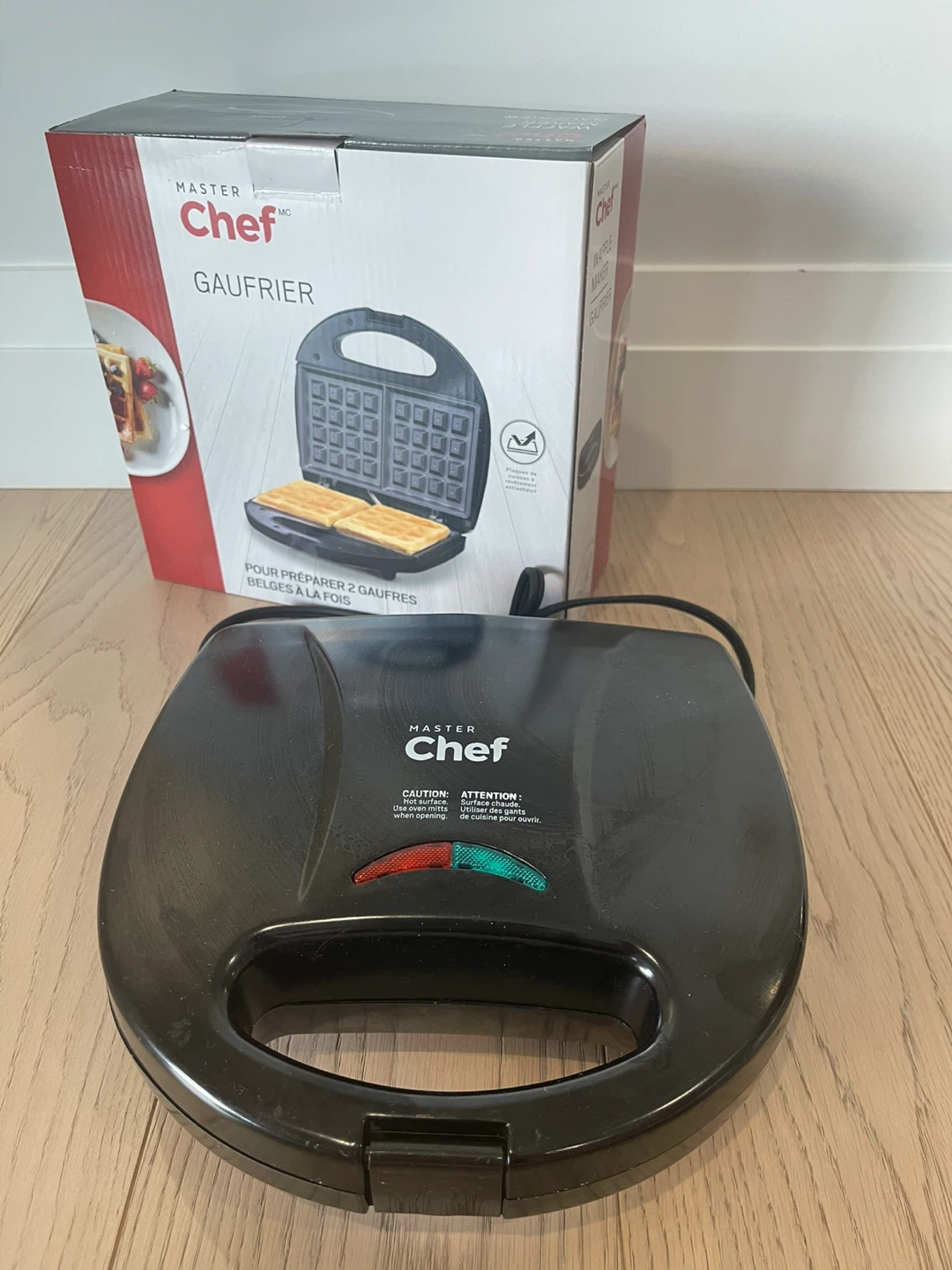 Master Chef Waffle Maker Gaufrier