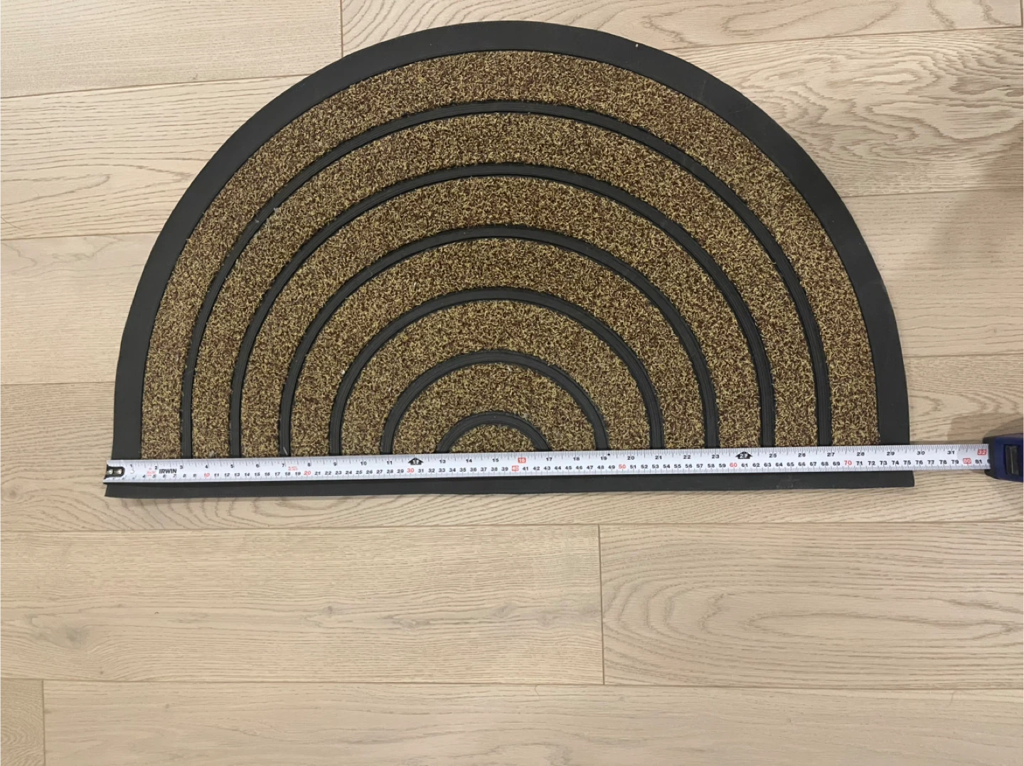 Half Round Door Mat 30x18 inches - photo 3