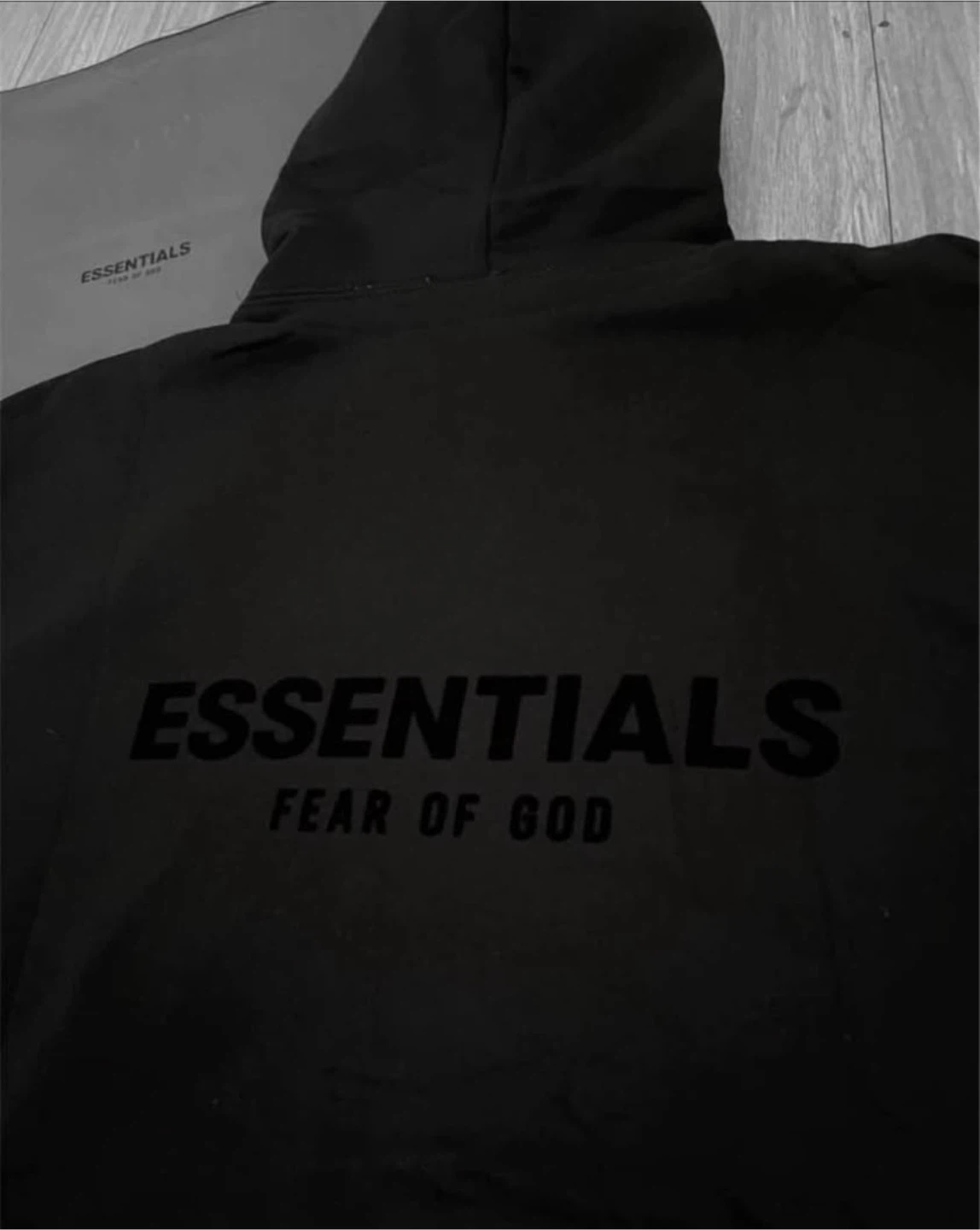 NEED GONE ASAP - Essentials Black Hoodie - photo 3
