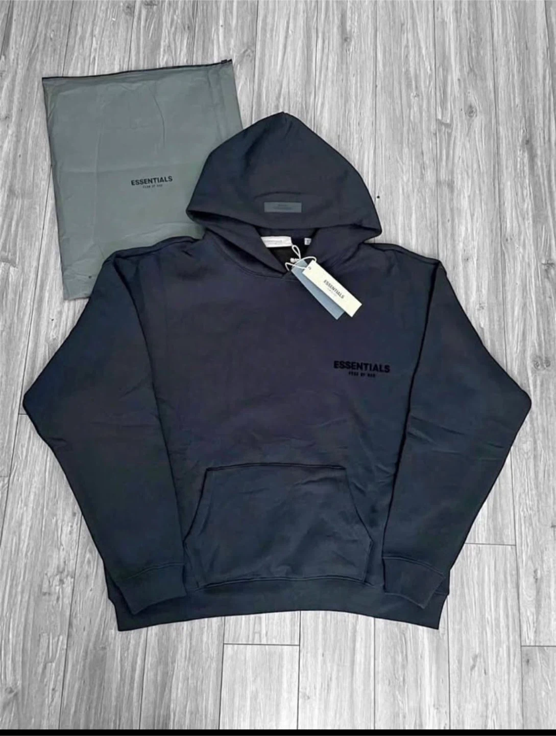 NEED GONE ASAP - Essentials Black Hoodie