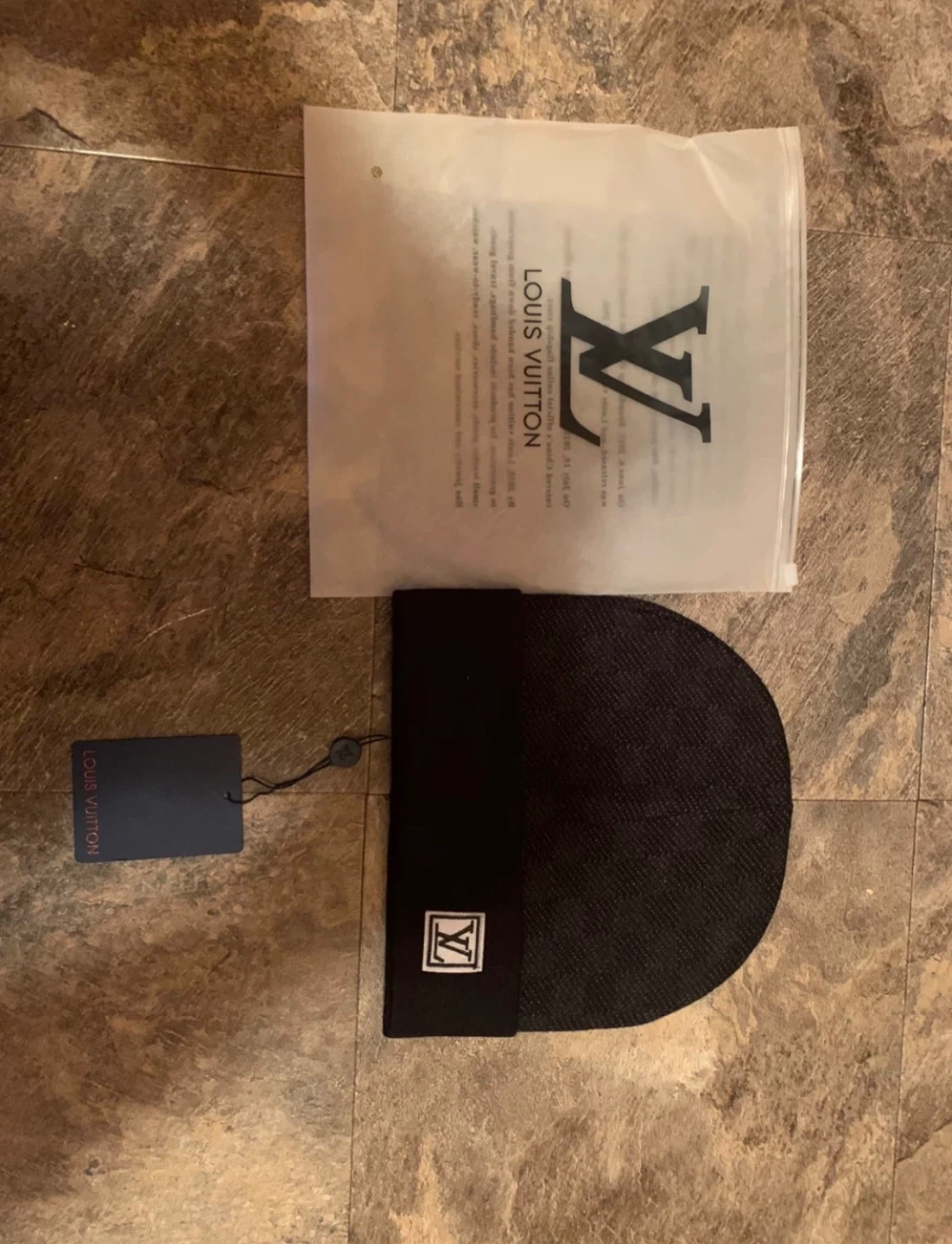LV Beanie - Black