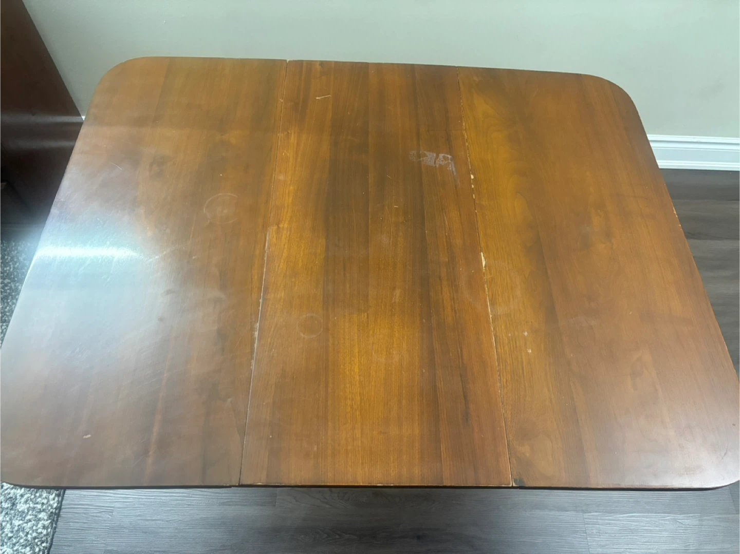 Vintage Drop Leaf Table - Wood - photo 2