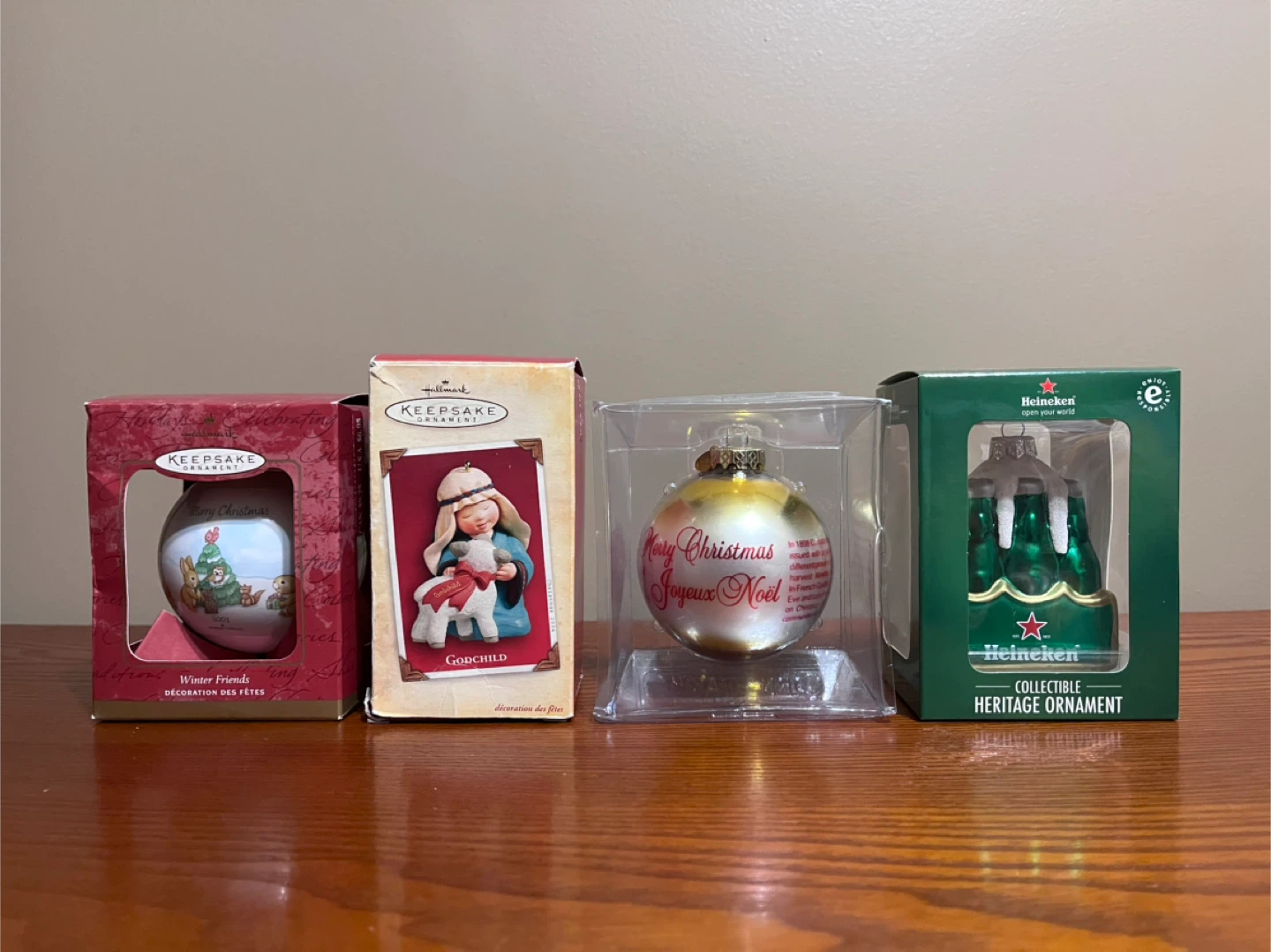 VINTAGE CHRISTMAS ORNAMENTS