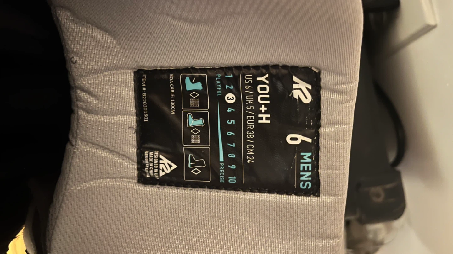 K2 You+H  Size 6 - photo 2