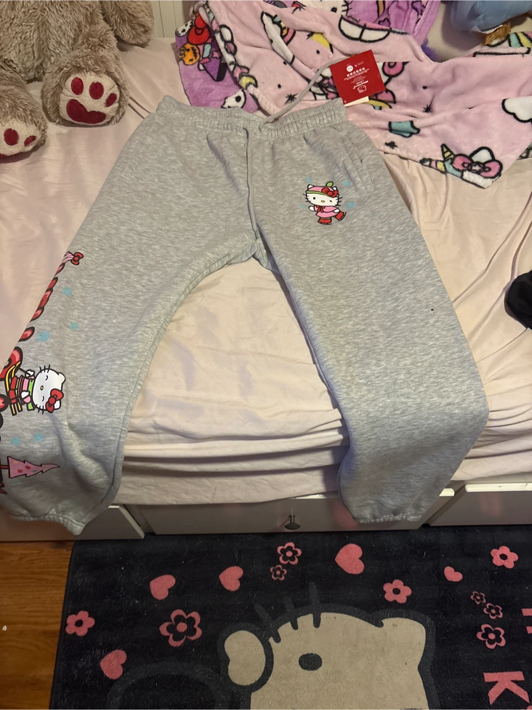 Hello Kitty Gray Sweatpants