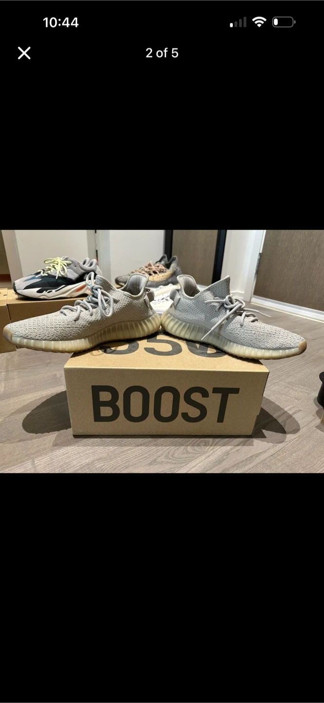 Adidas Yeezy Boost 350 V2 Size 10.5 Sesame - photo 2