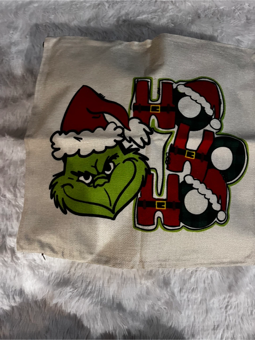 Christmas themed pillow covers and decor - photo 5