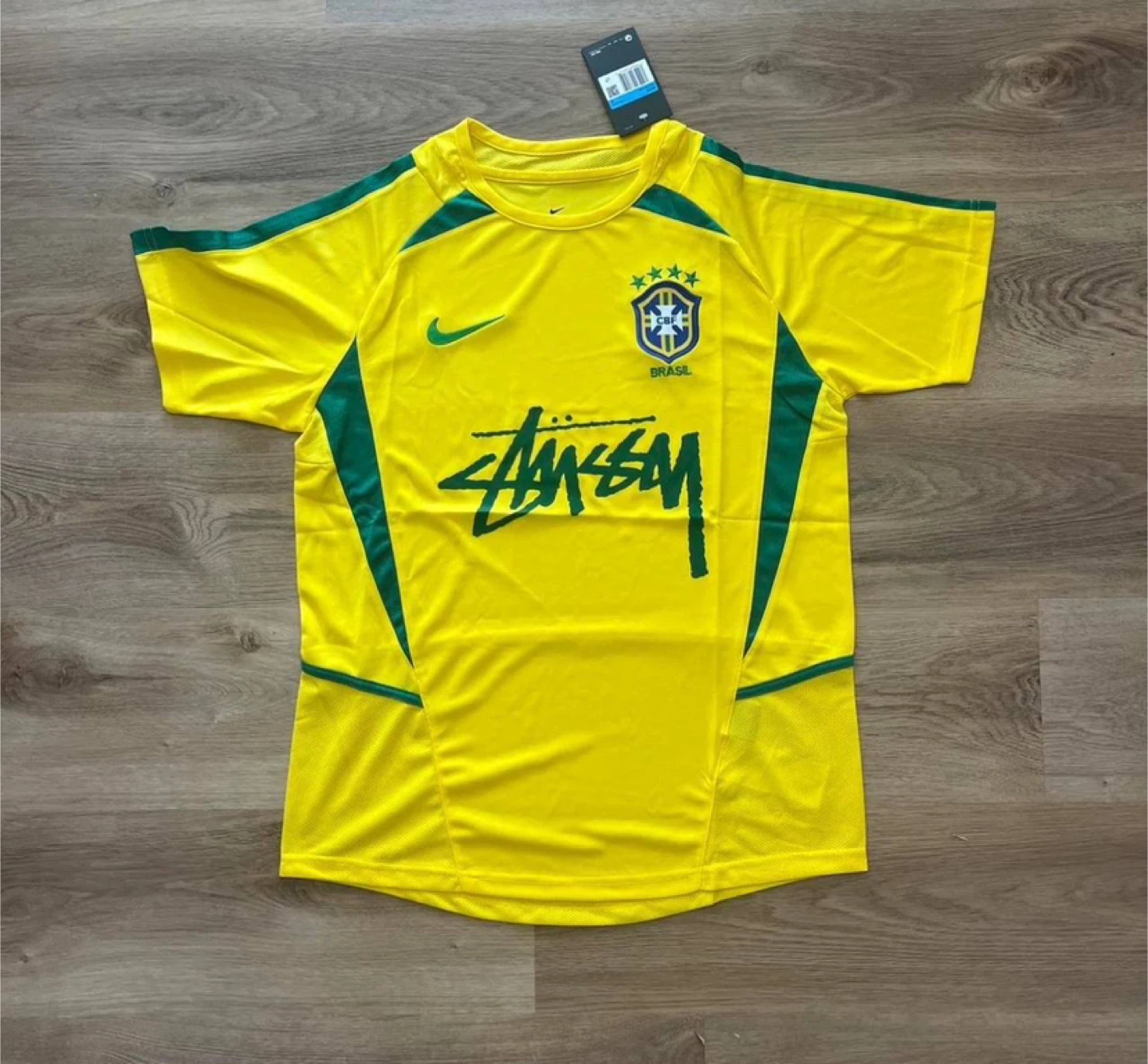Stüssy x Nike Brazil 2002 World Cup Jersey