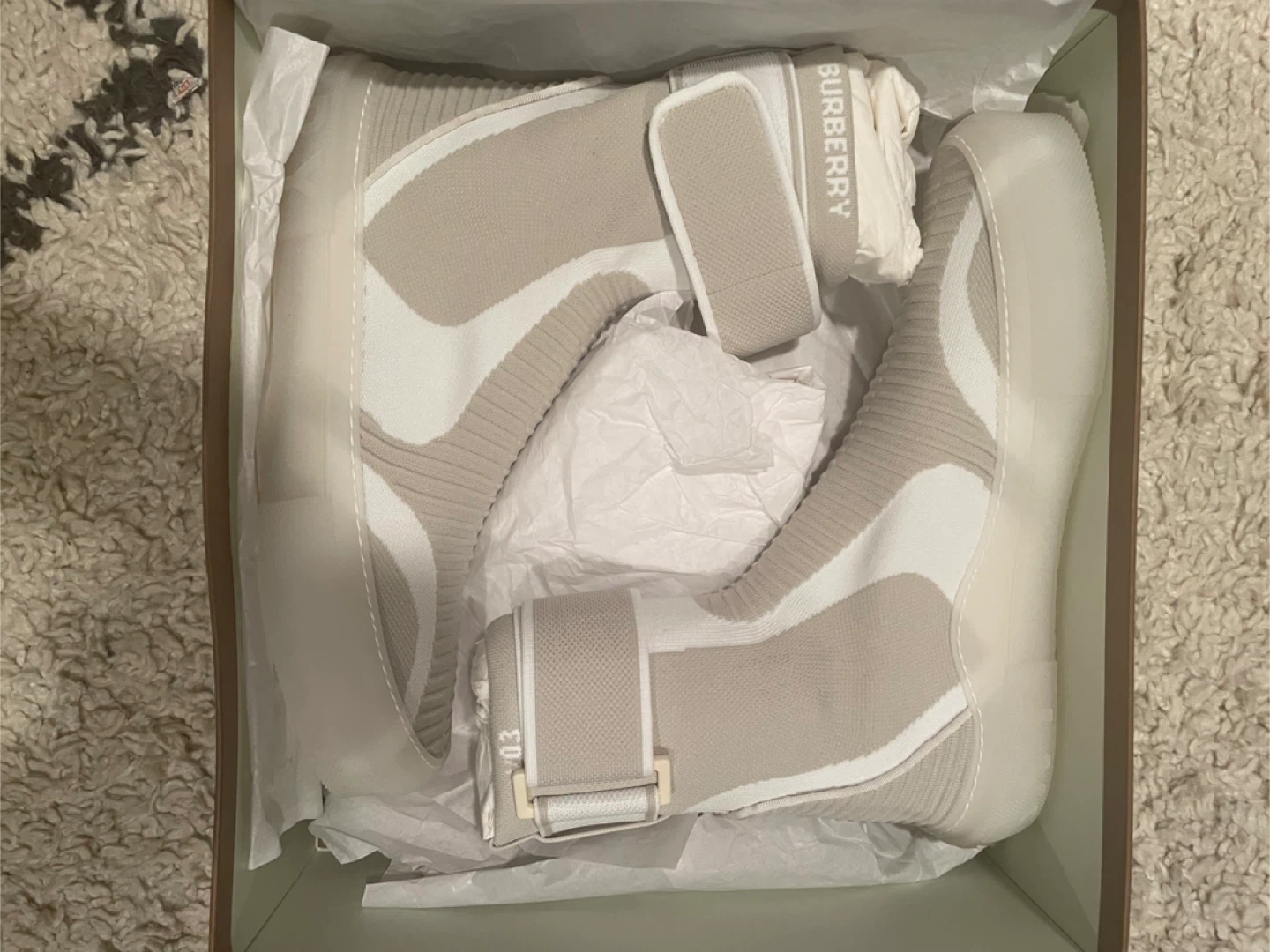 SIZE 12 Authentic Burberry Sneakers
