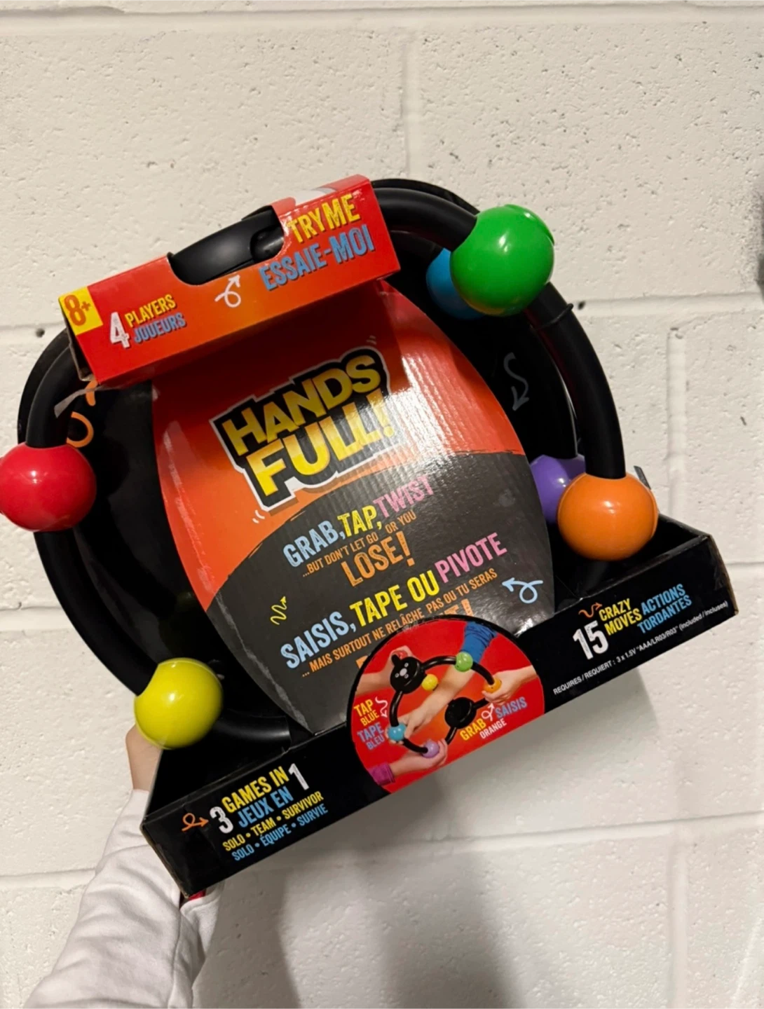 New Hands Full Game - 3 Games in 1