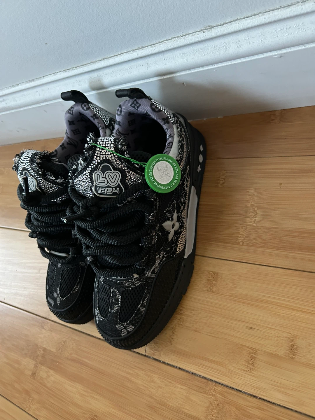 Louis Vuitton LV Trainer Sneaker Black