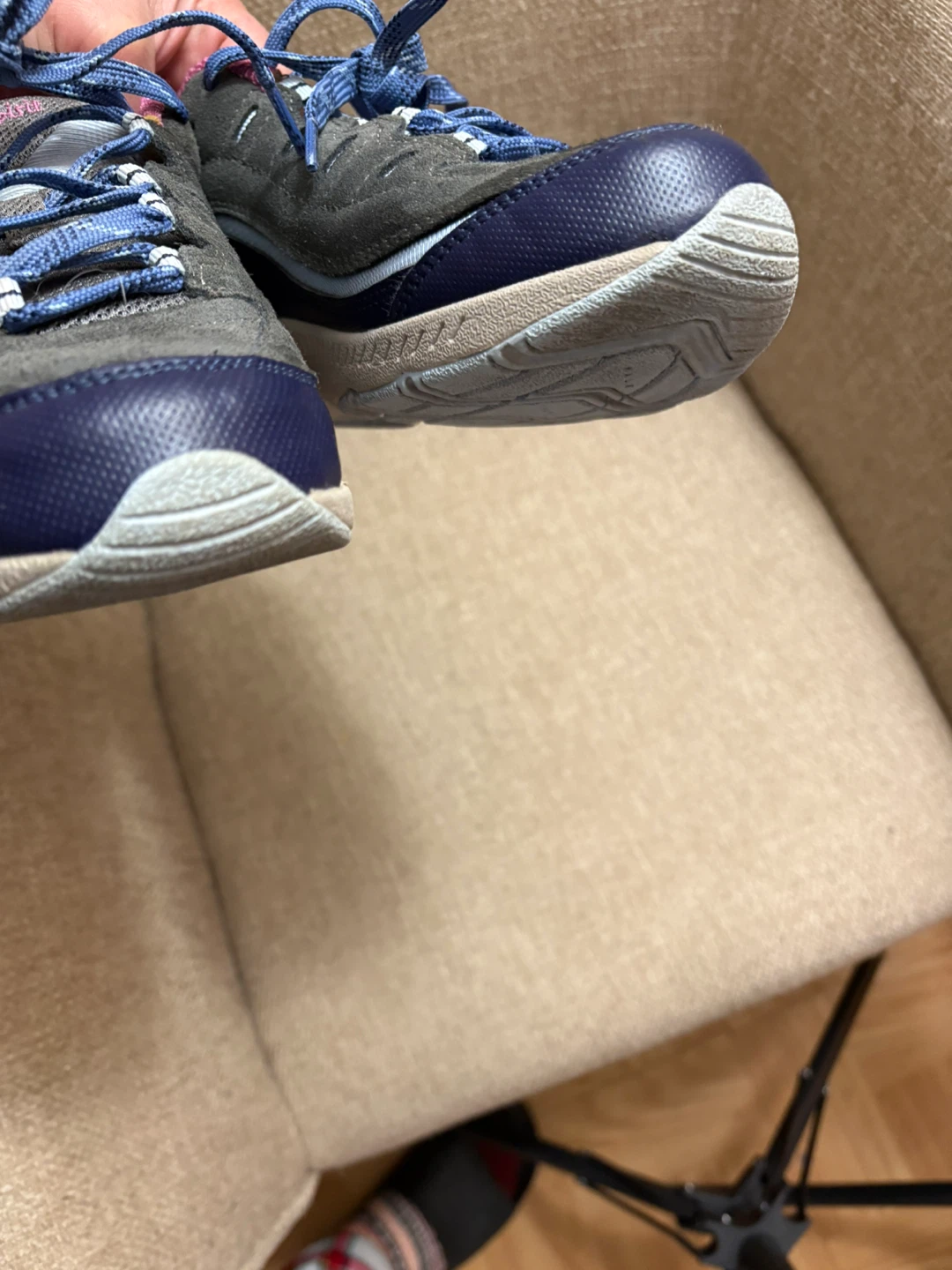 Easy Spirit Walk Run Gray/Pink Shoes Size 8 1/2 - photo 5