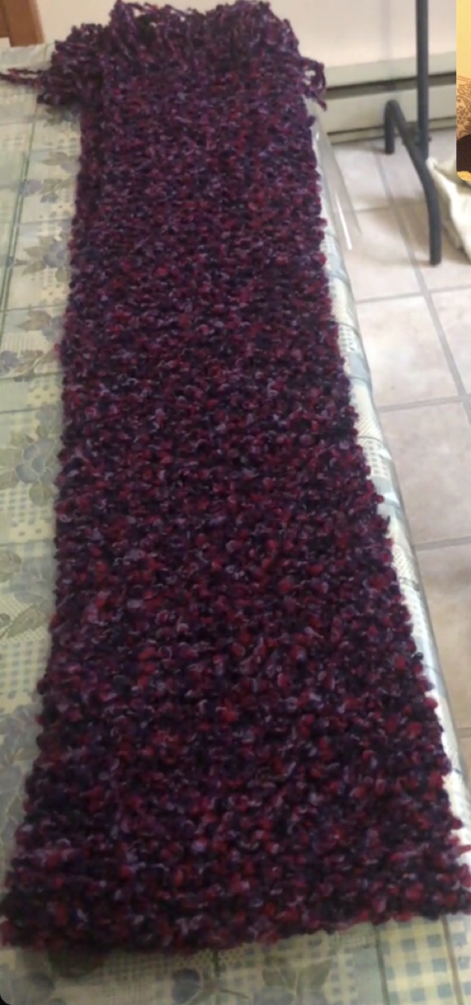 Handmade Knitted Scarf - photo 2