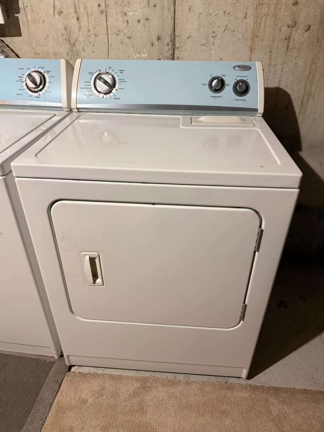 Whirlpool Drying Machine