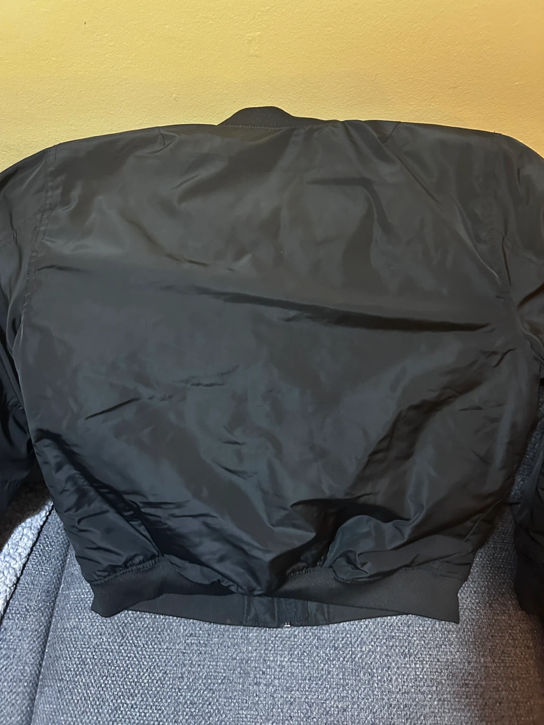 Stoosh Ladies Black Bomber Jacket - Size L - photo 2