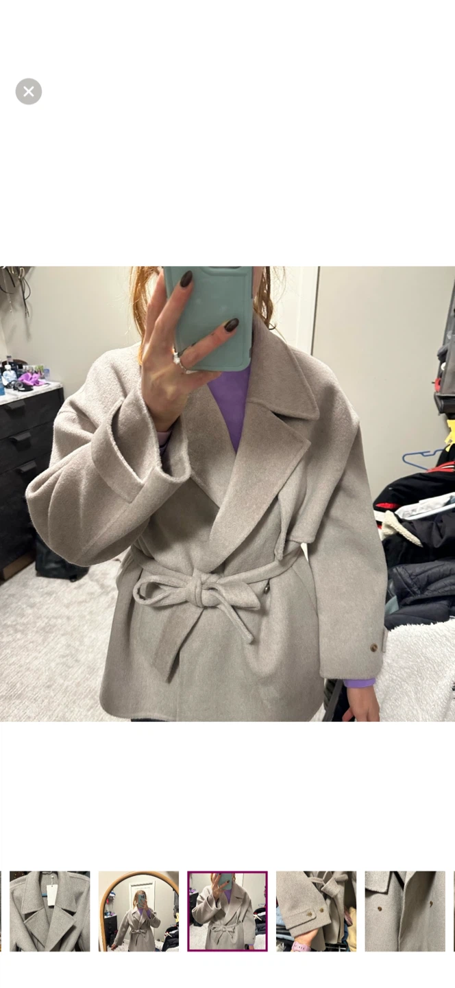 Mirra Masa wool coat - photo 5