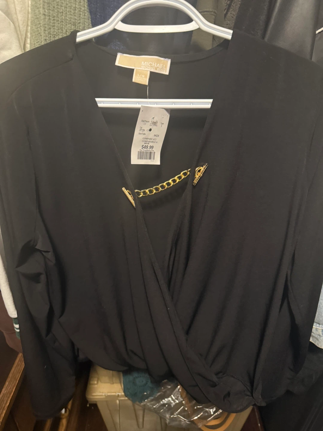 Michael Kors Black Top - Size L - photo 3