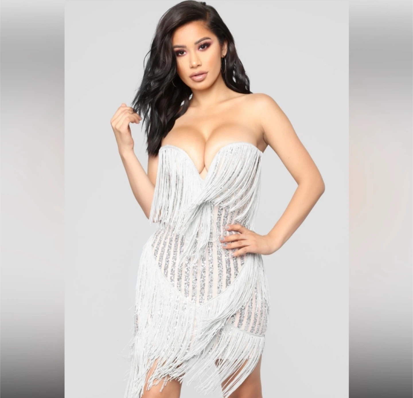 Fashion Nova Blush/Silver XL - photo 5