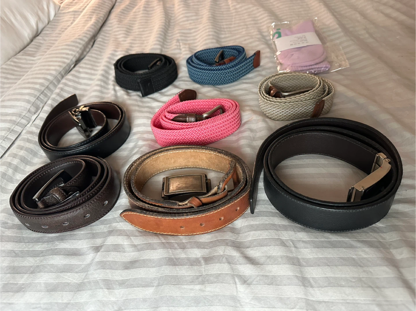 Assorted Belts - Various Styles & Sizes