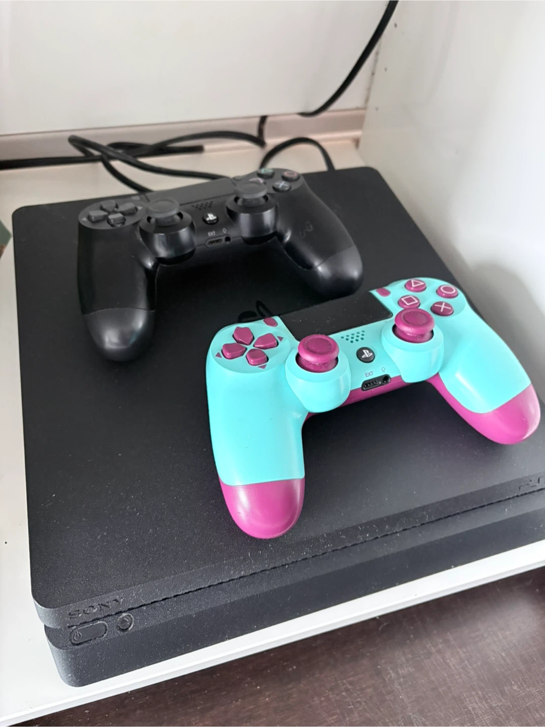 PlayStation 4 Console with 2 Controllers