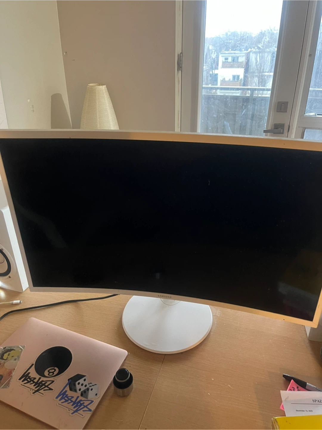Samsung Curved Monitor - White - photo 2