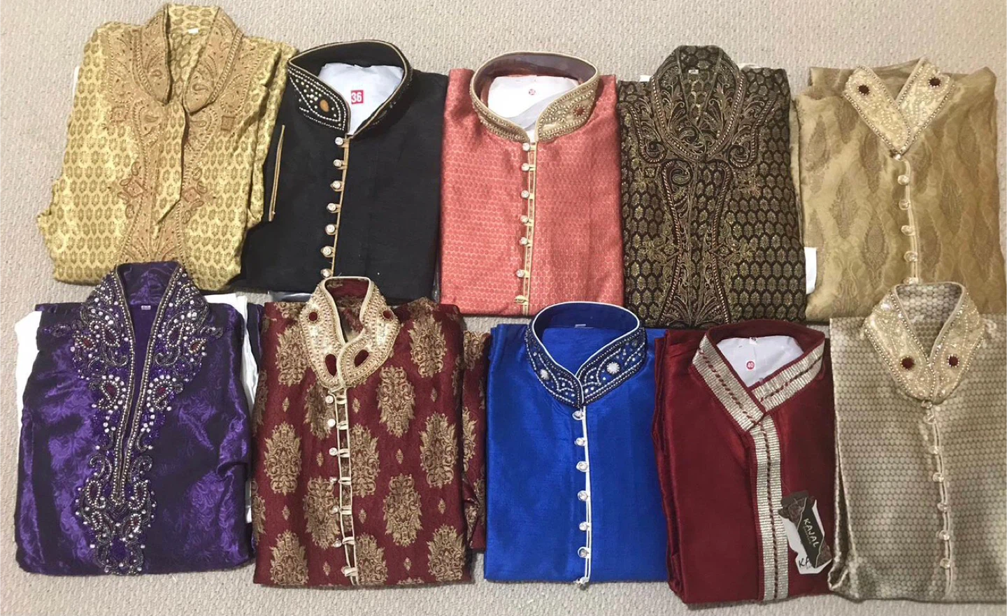 Men's Sherwani - Assorted Colours & Sizes - photo 4