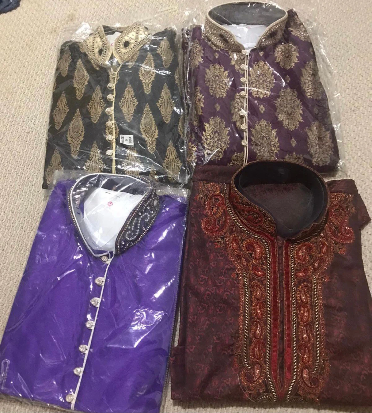 Men's Sherwani - Assorted Colours & Sizes - photo 5