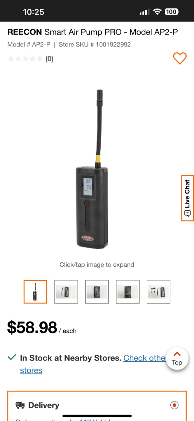 REEKON Smart Air Pump PRO - Model AP2-P
