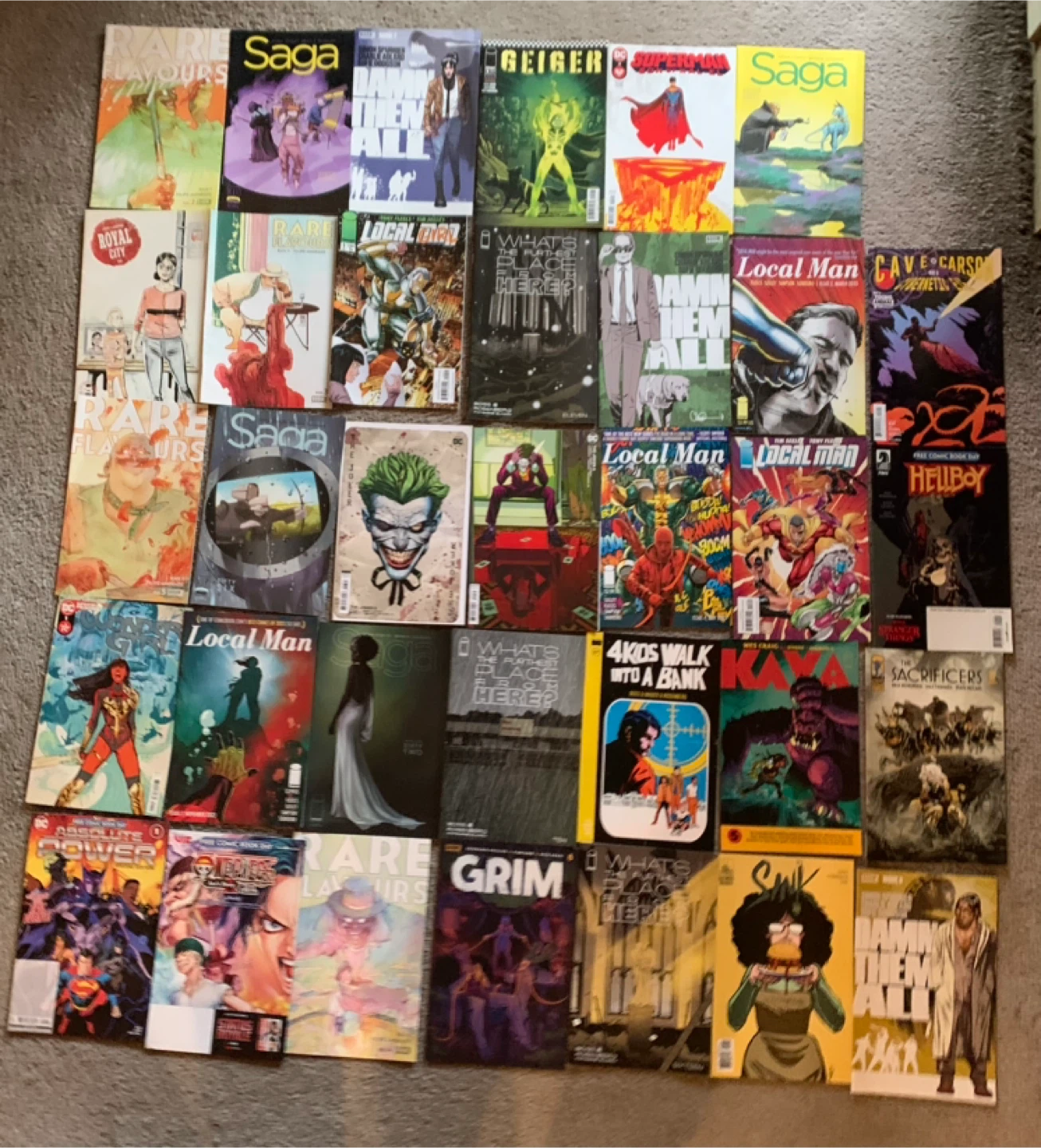 34 Comic Books - DC, Saga, Local Man & More! - photo 5