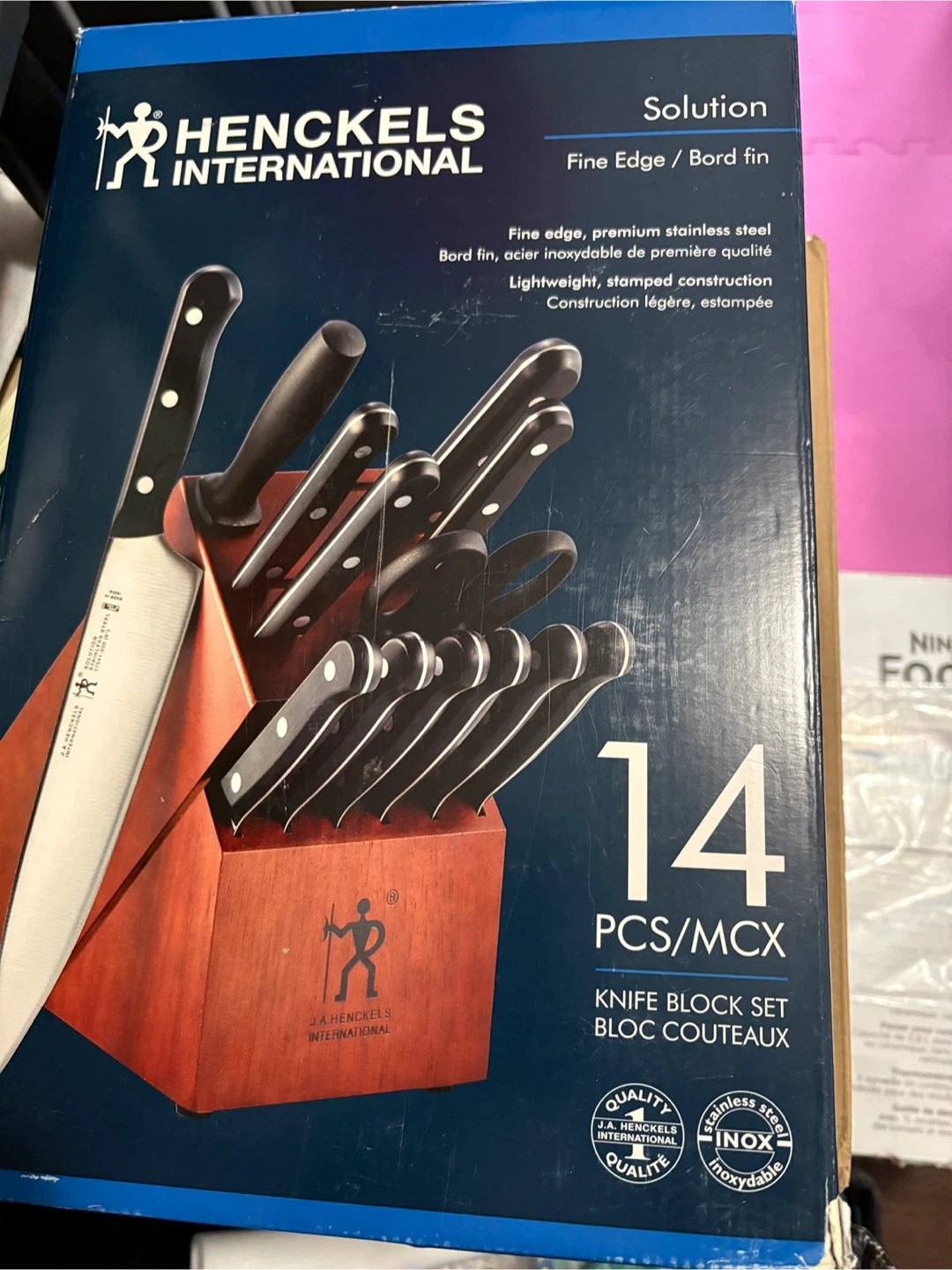 Henckels International 14-Piece Knife Block Set