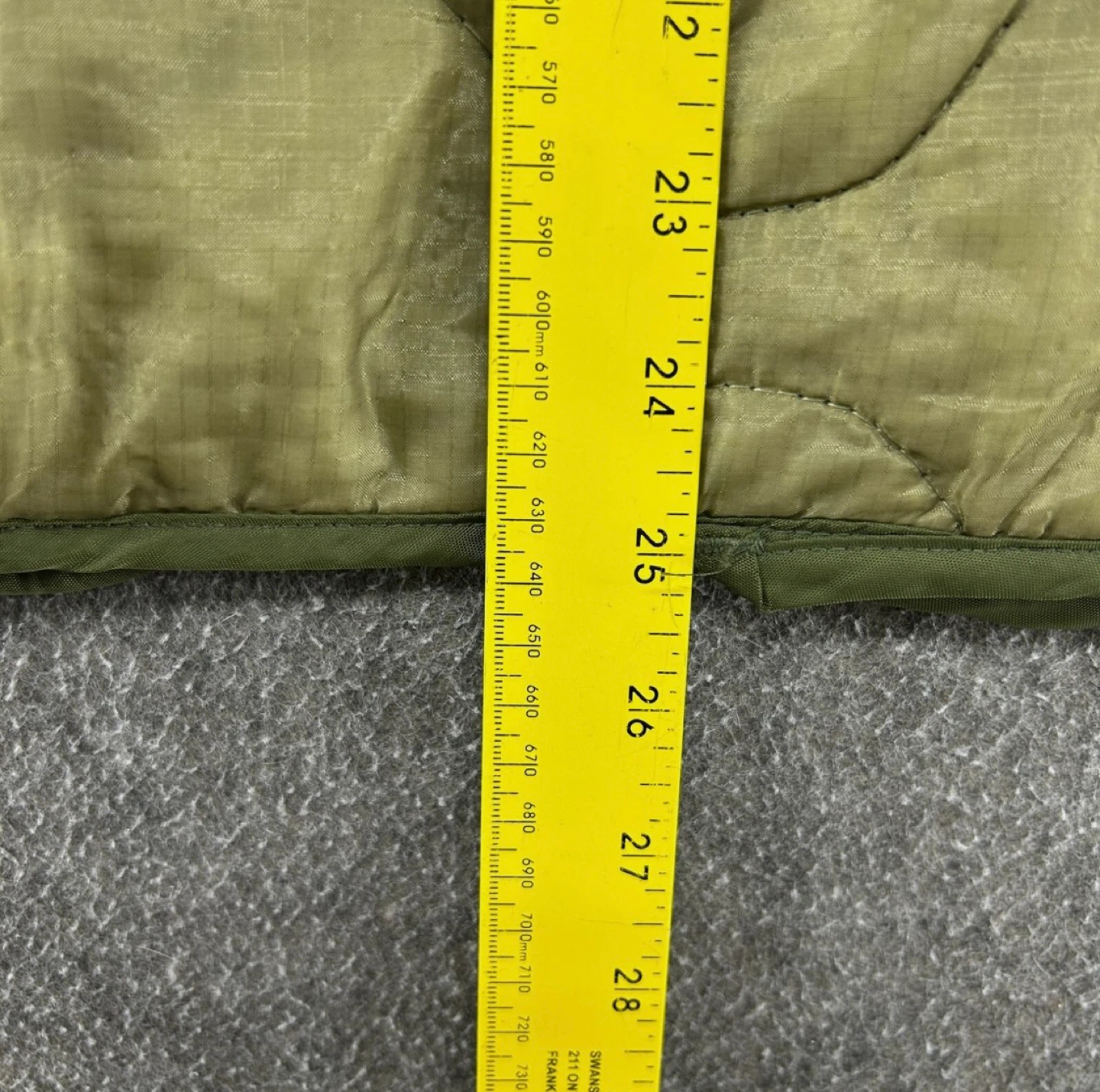 Vintage military quilted liner size medium - photo 2