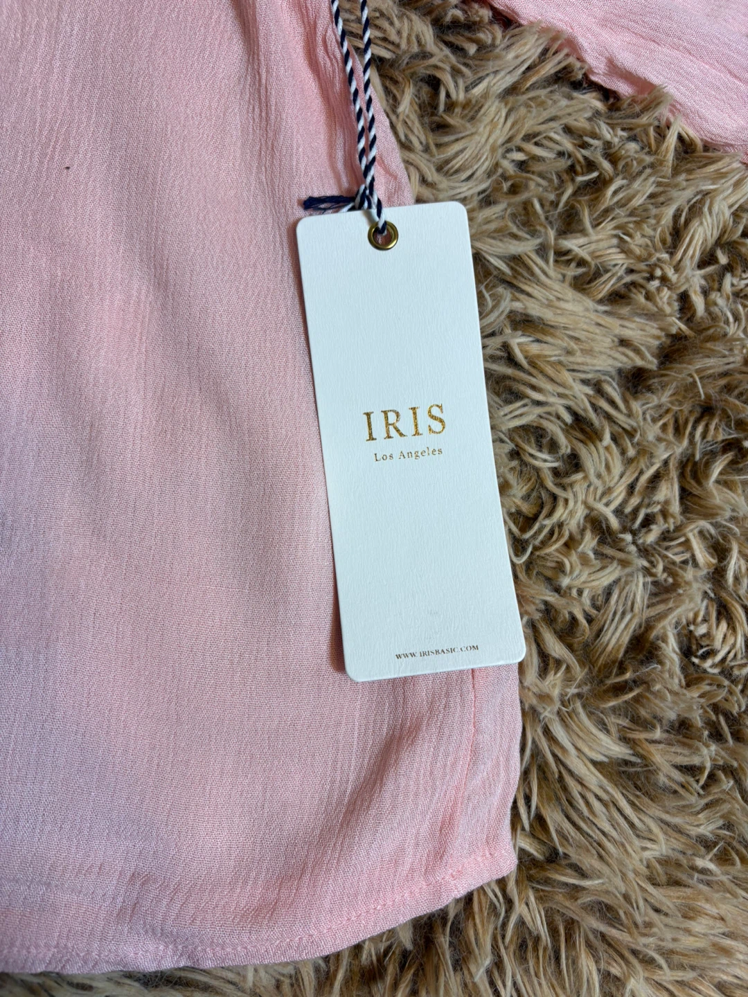 Iris Los Angeles Pink Blouse - Size M - photo 3