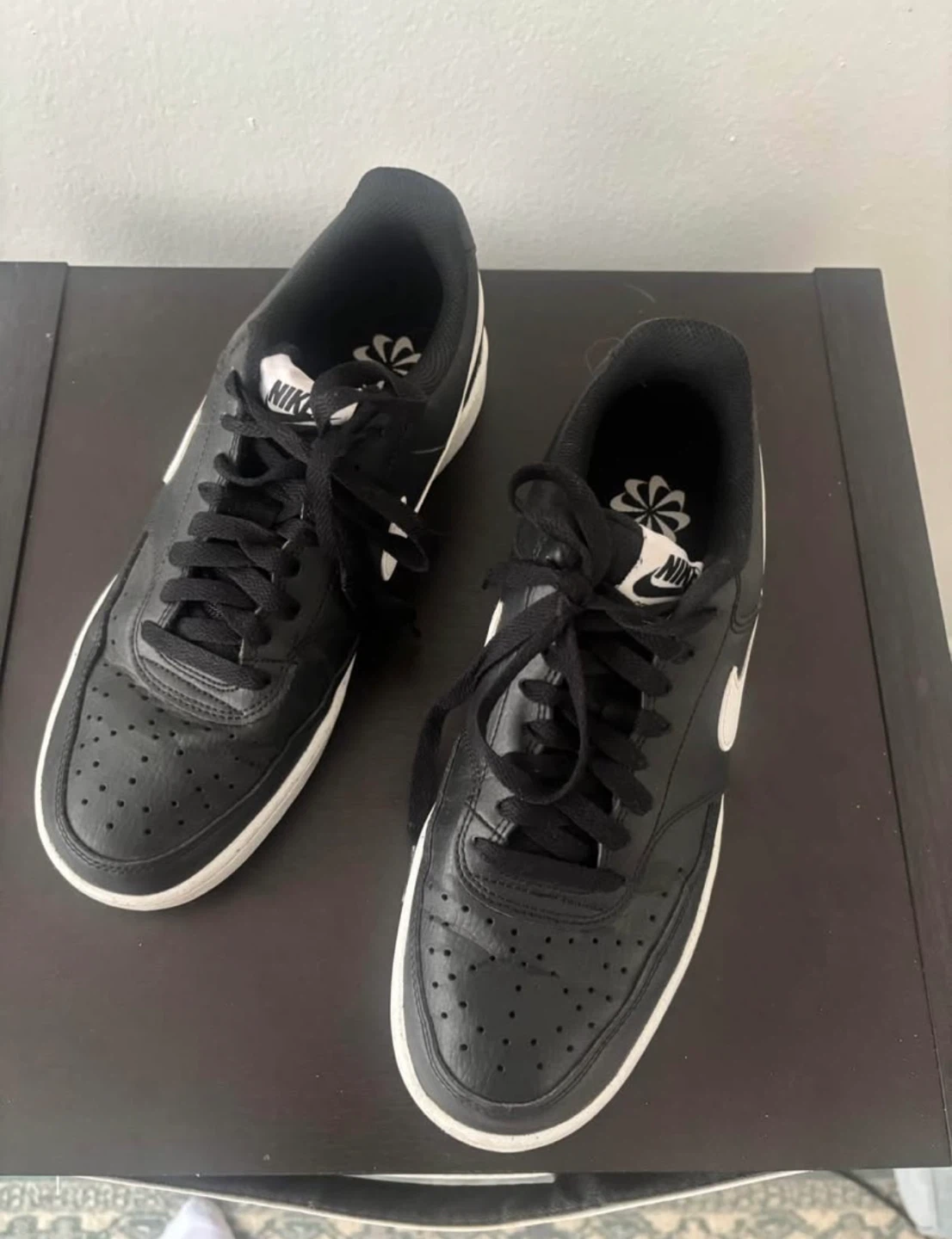 Nike Court Vision Low Black US 7.5