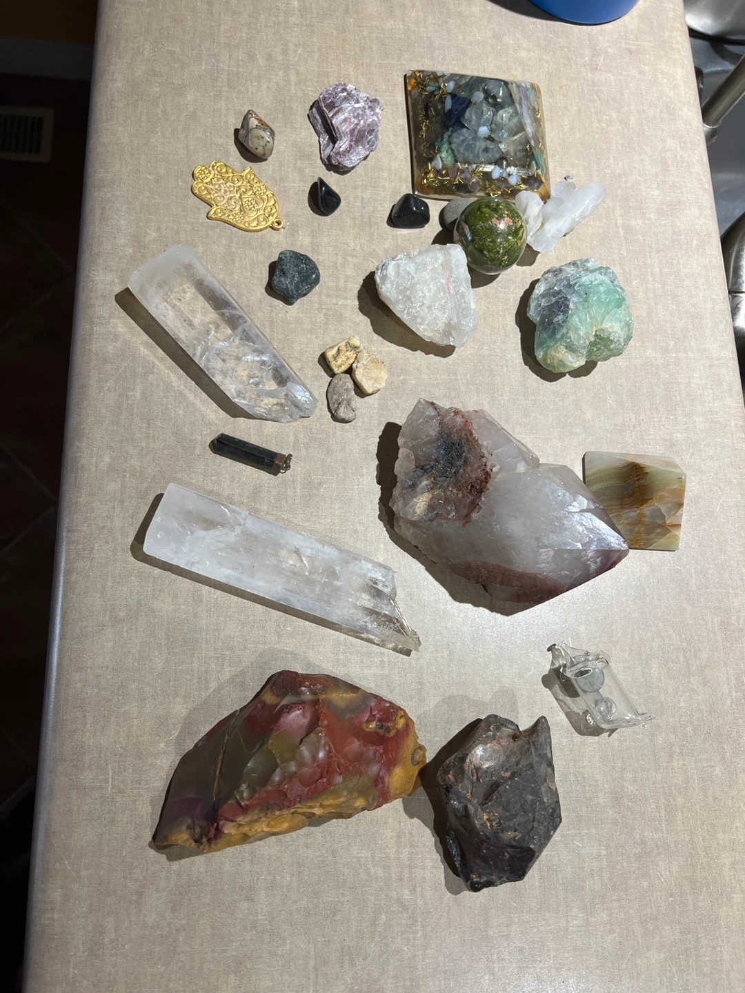Assorted Crystals and Stones