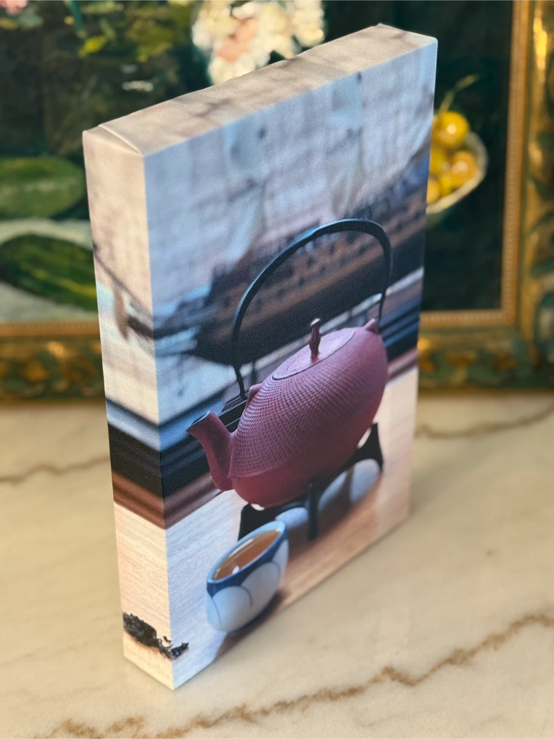 Japanese Tea Pot Canvas Print - photo 2