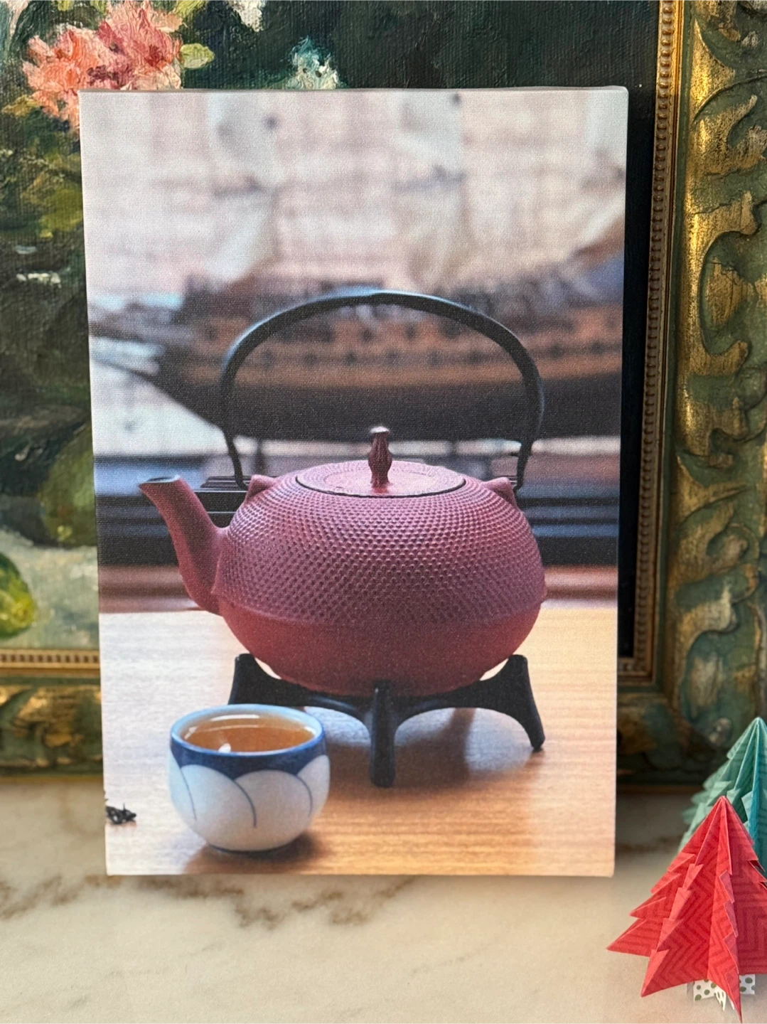 Japanese Tea Pot Canvas Print - photo 4