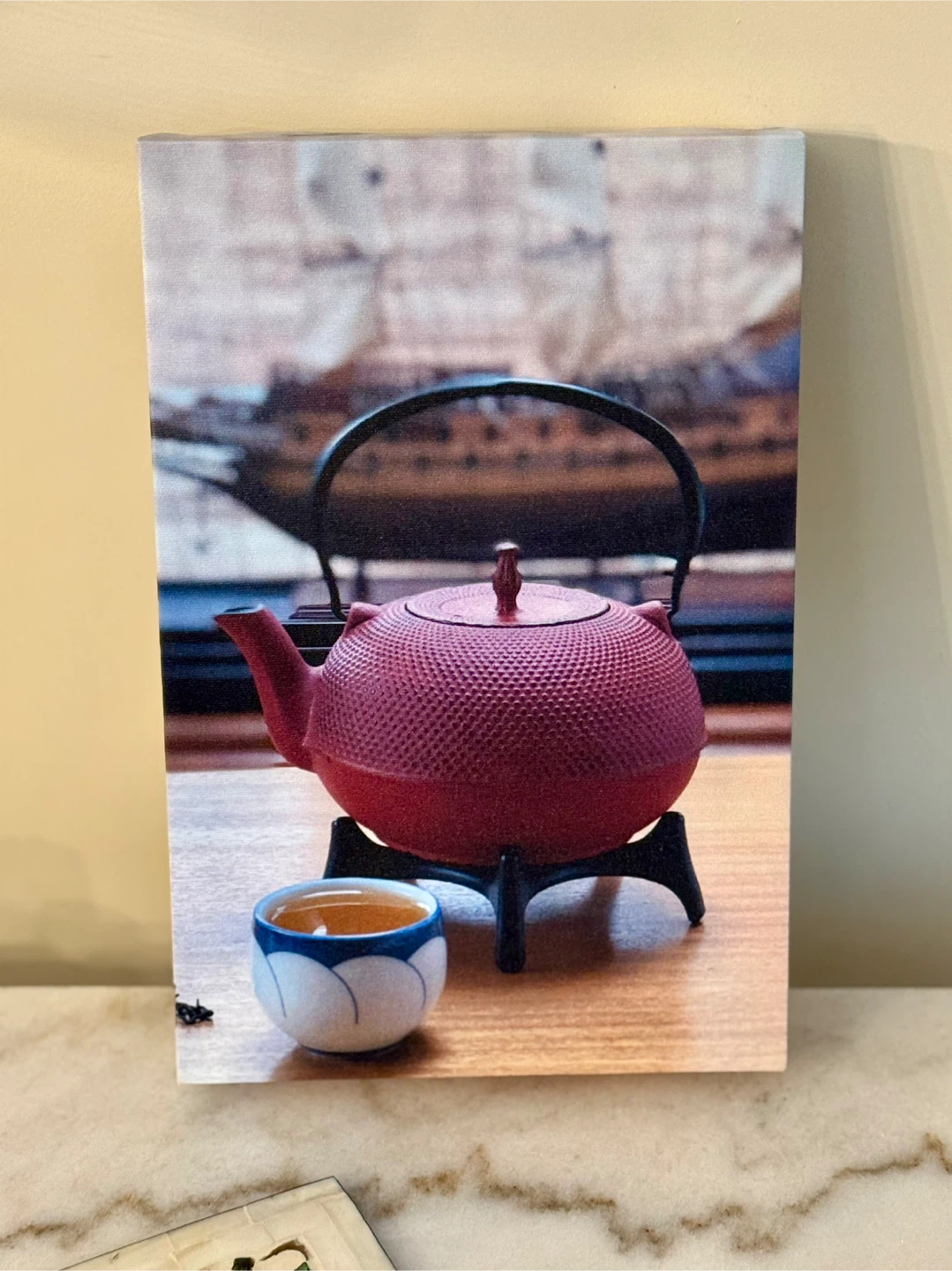 Japanese Tea Pot Canvas Print