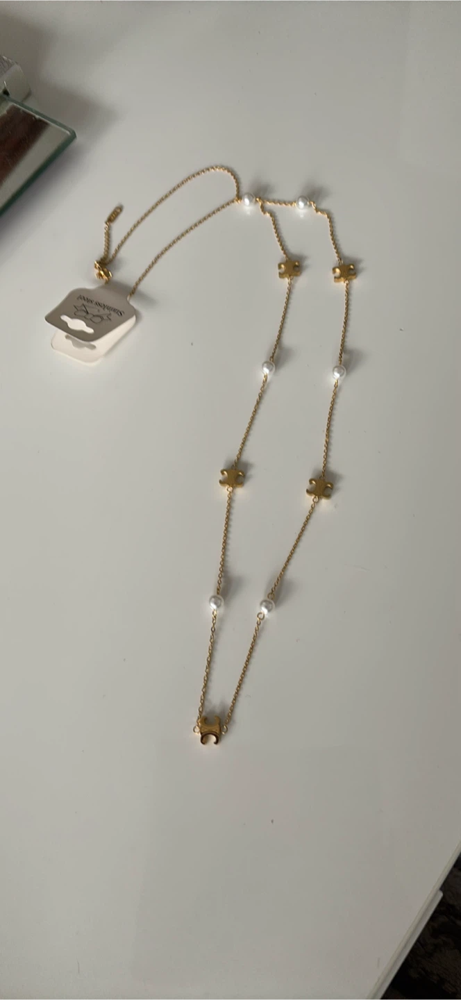 Gold plated necklace - photo 2