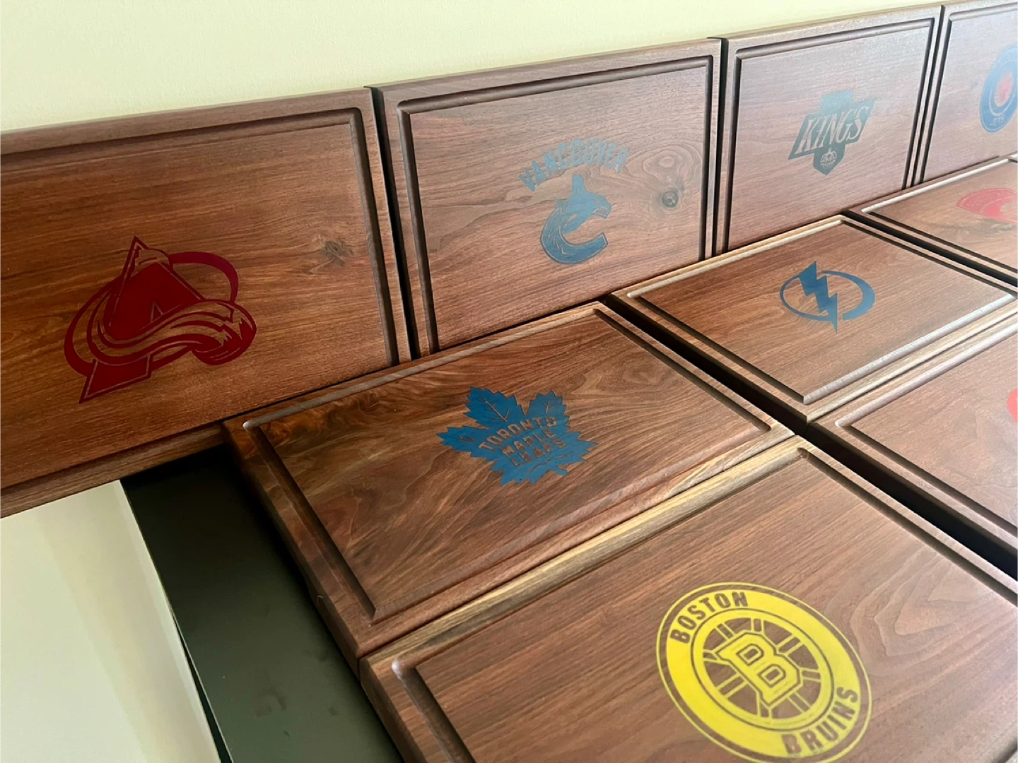 NHL -  Black Walnut Cutting Boards