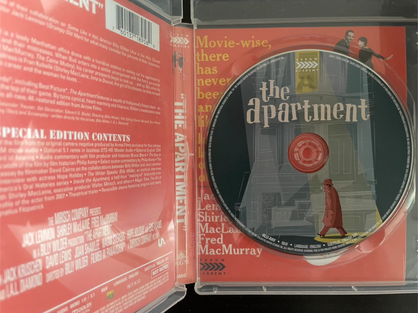 The Apartment (Arrow Academy) Blu-ray - photo 3