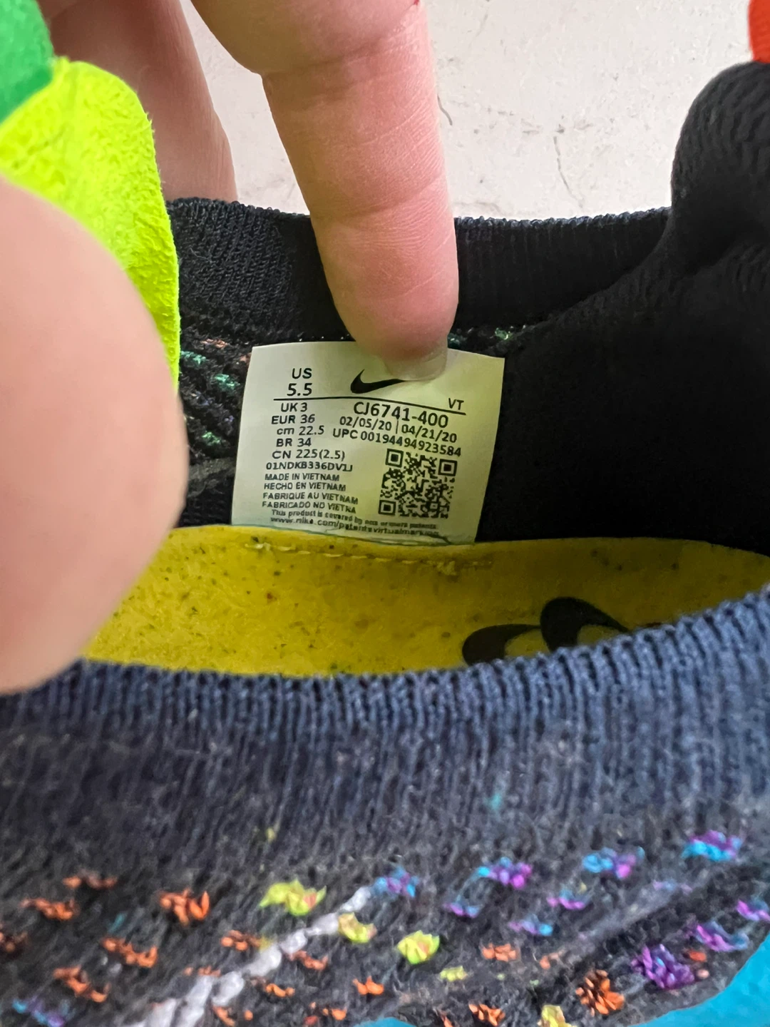Nike Air VaporMax 2021 FK Shoes - US 5.5 - photo 3